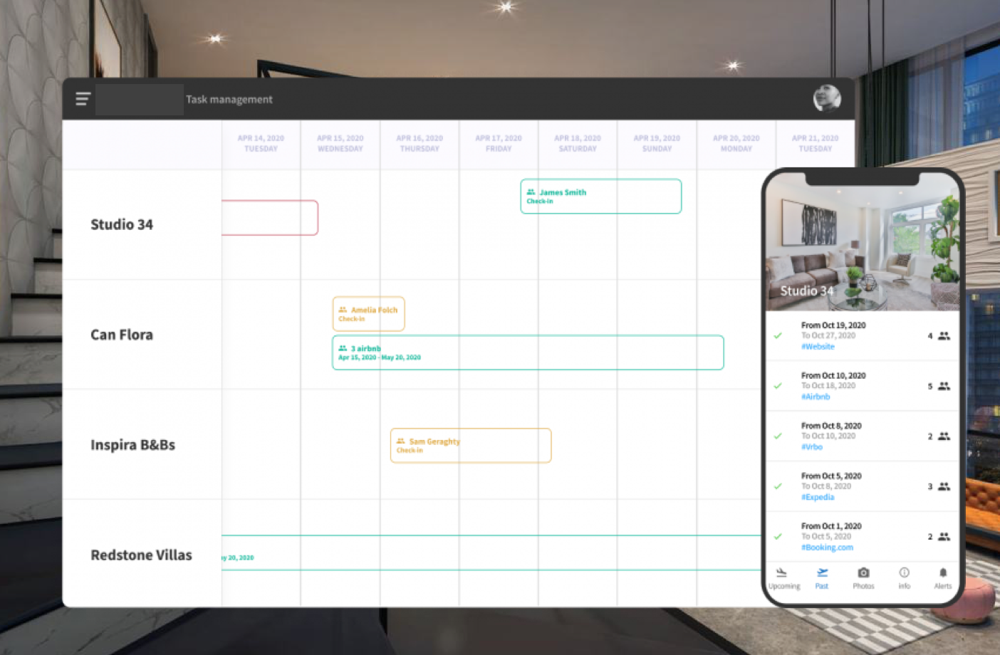 booking transaction tracking system