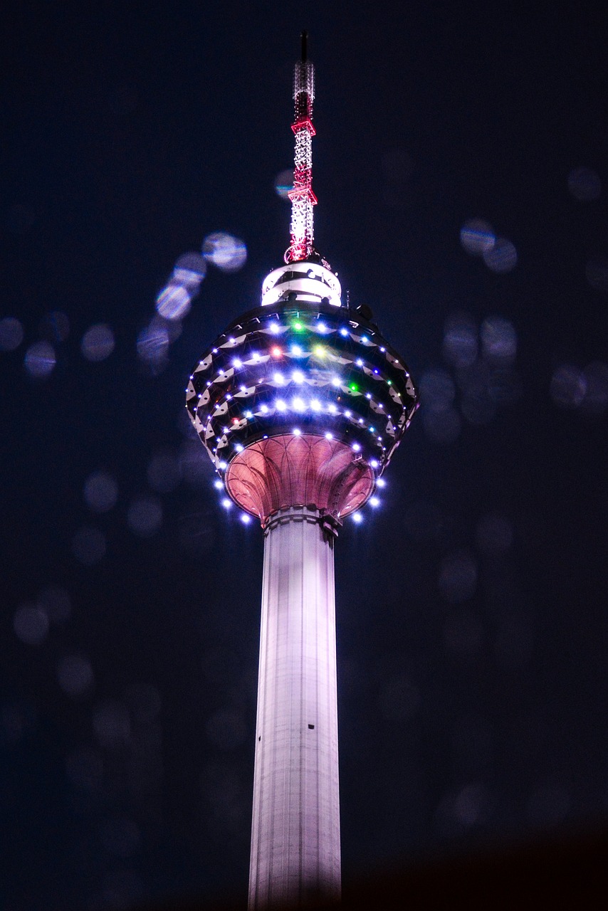 KL Tower night view